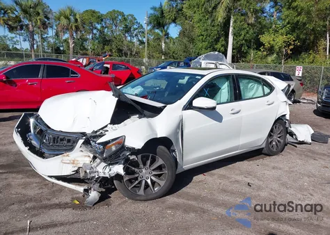 2015 Acura Tlx Tech из США, поврежденный, VIN 19UUB1F56FA010198